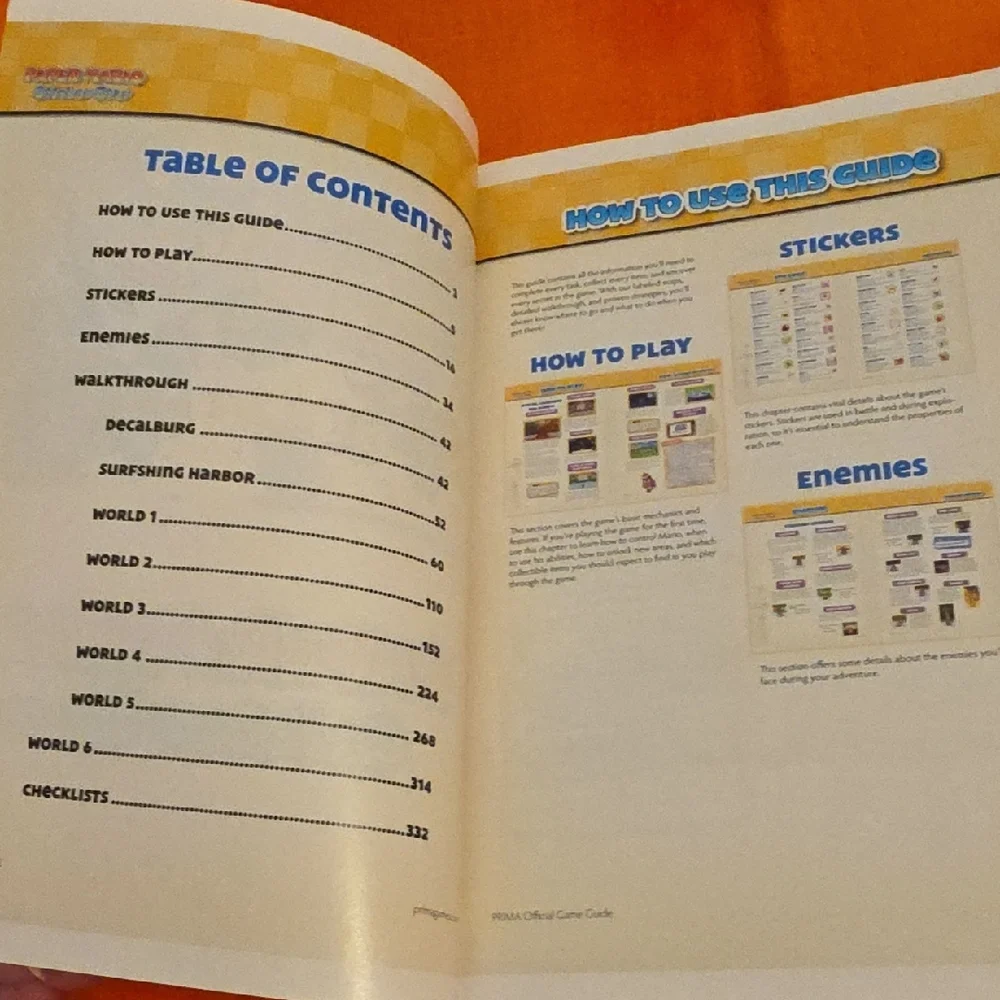 Paper Mario Sticker Star Official Game Guide Paperback Nintendo